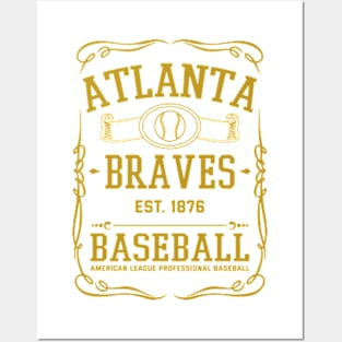 Vintage Braves American Baseball Posters and Art